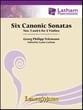 Six Canonic Sonatas: Sonatas #5 and #6 Flexible String Duet cover
